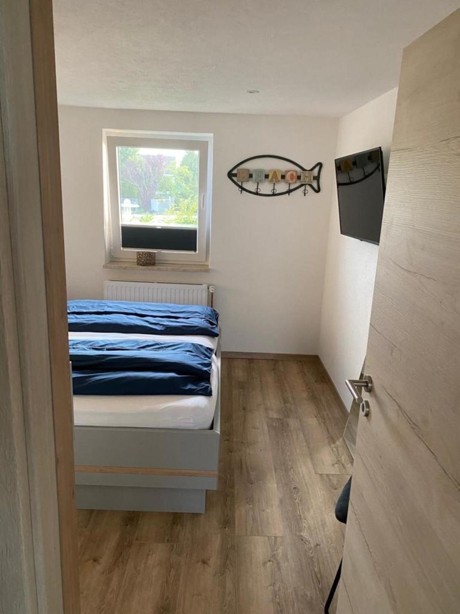 Strandkorb Buesum Exklusiv,Hafennaehe Buitenkant foto
