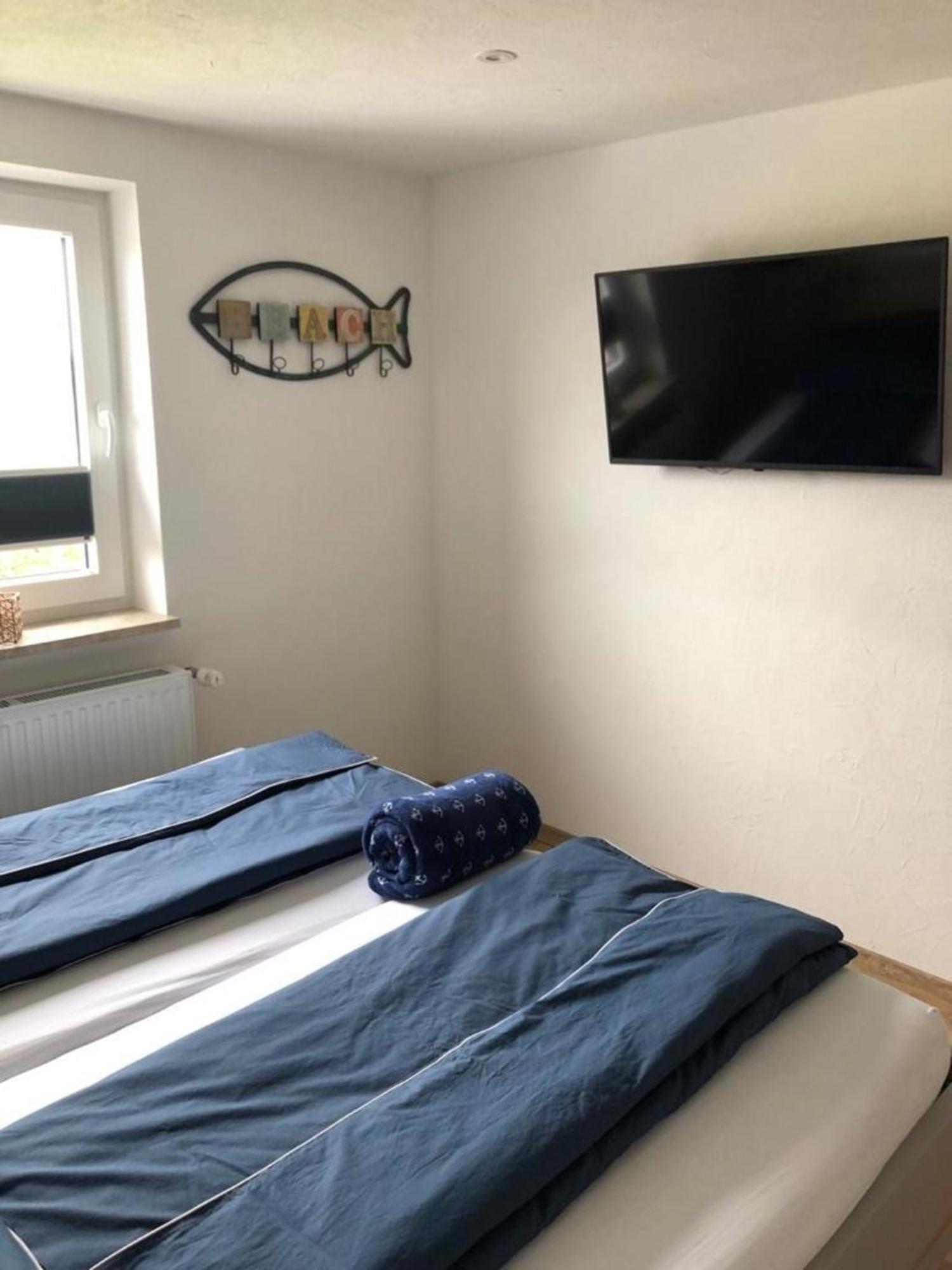 Strandkorb Buesum Exklusiv,Hafennaehe Buitenkant foto